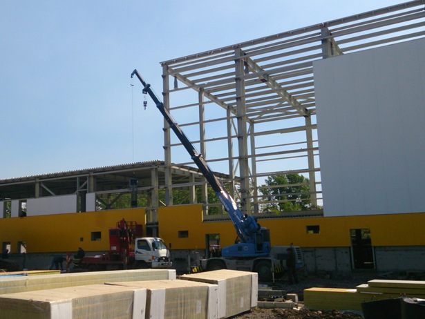 Здание КРУЭ-220 кВ ГТЭС 3